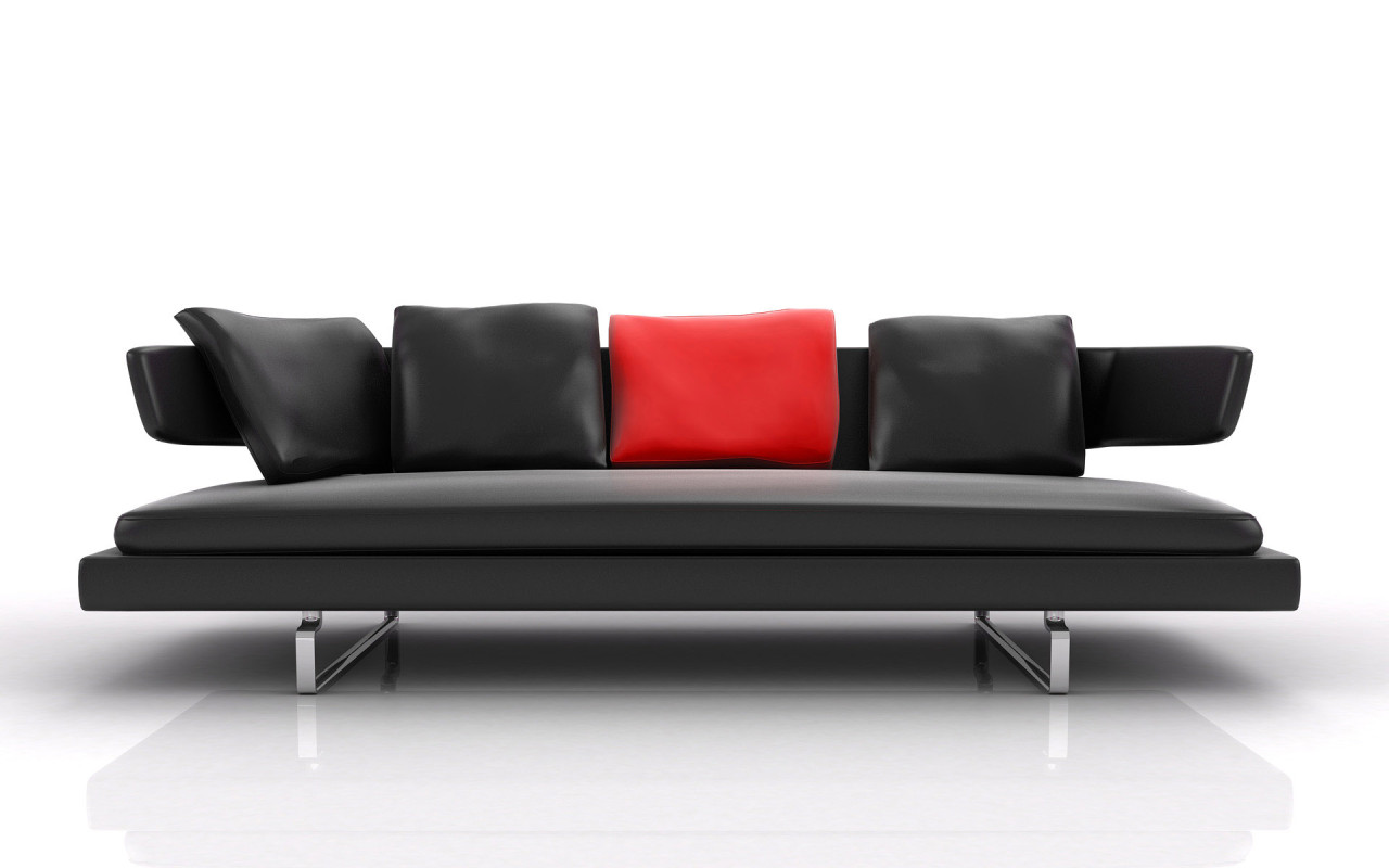 Previous, Interior - Design sofa wallpaper