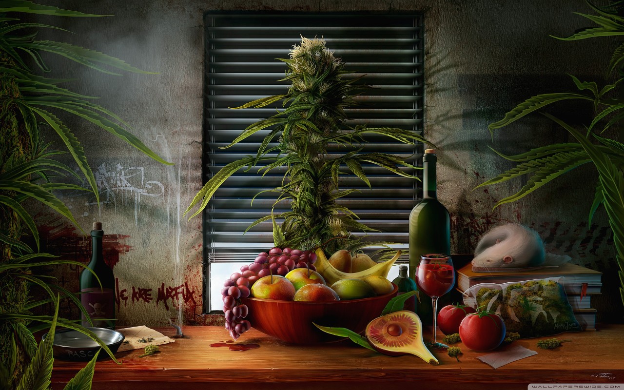 Cannabis Screensaver