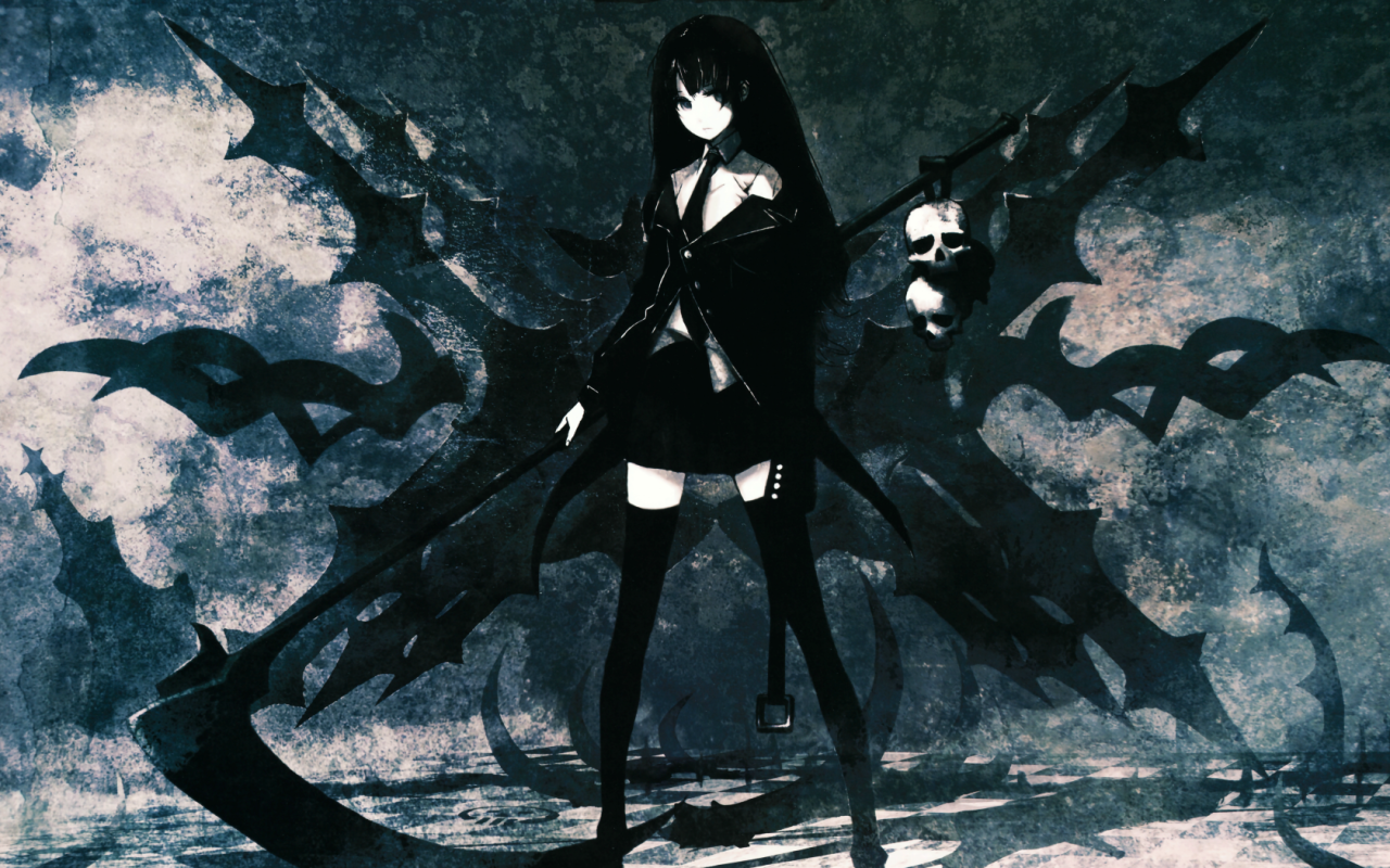 Черный демон аниме