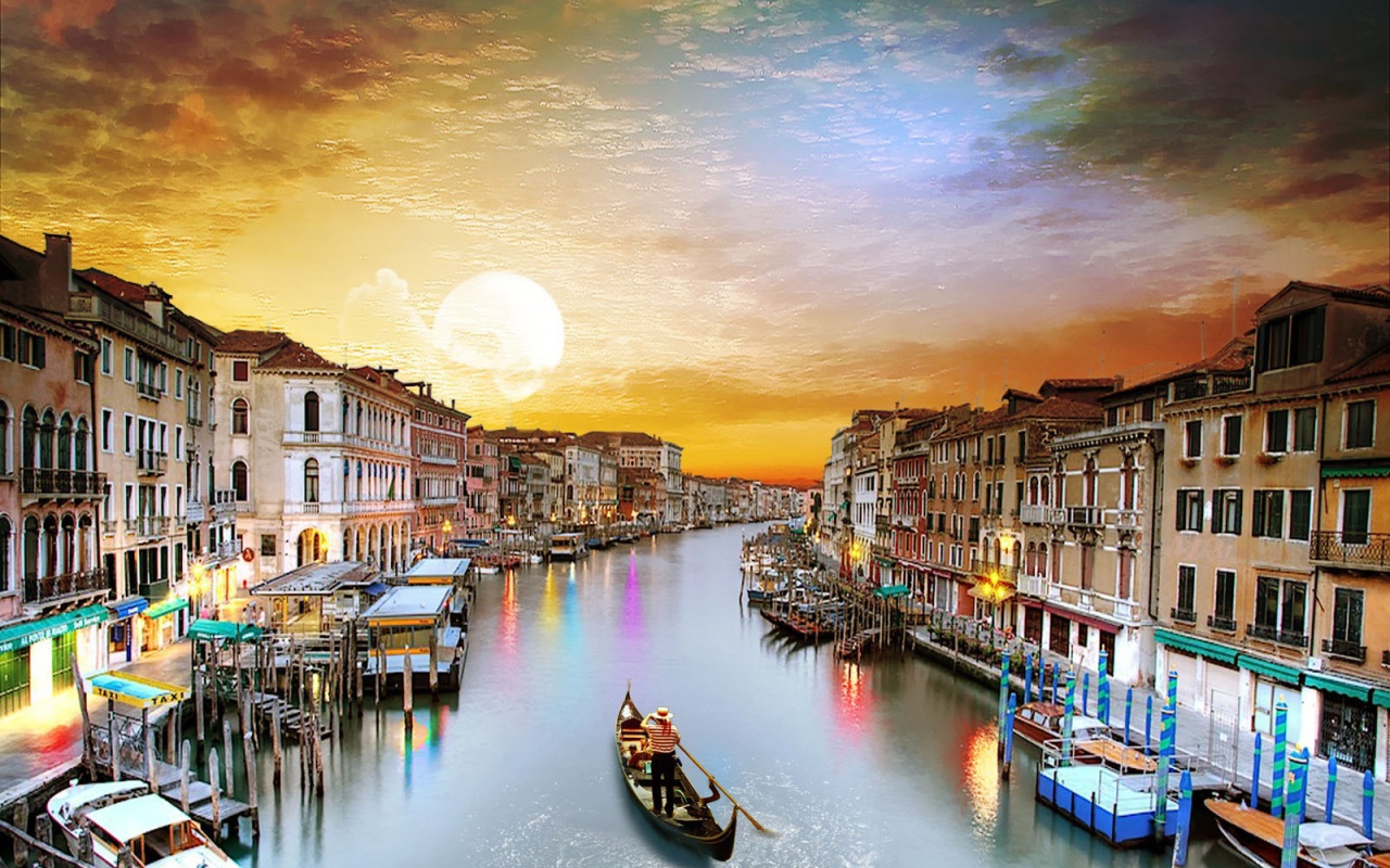 	   Venice in Italy