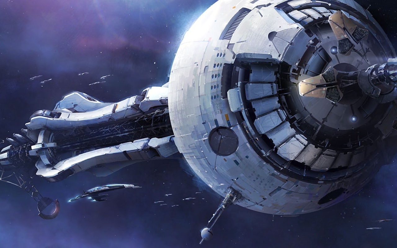 Космический корабль из видео игры