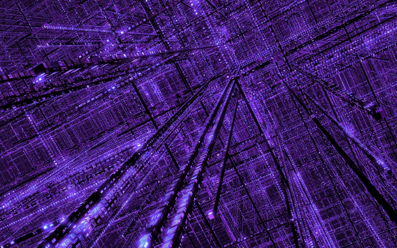 Цифровая фиолетовая матрица