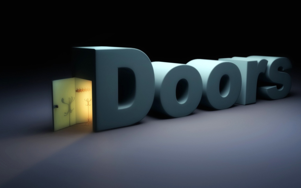 Двери, 3Д графика