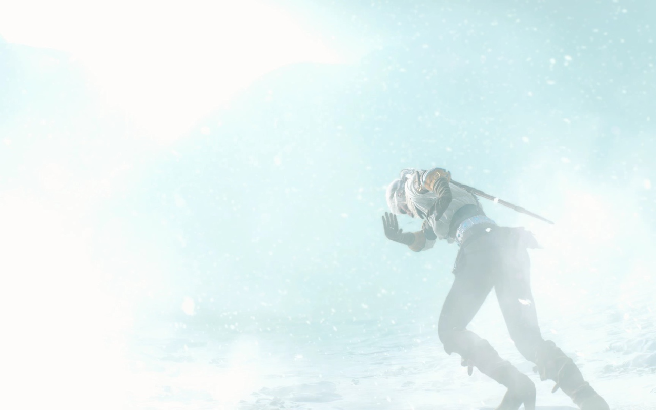 Снежная буря в игре The Witcher 3 Wild Hunt