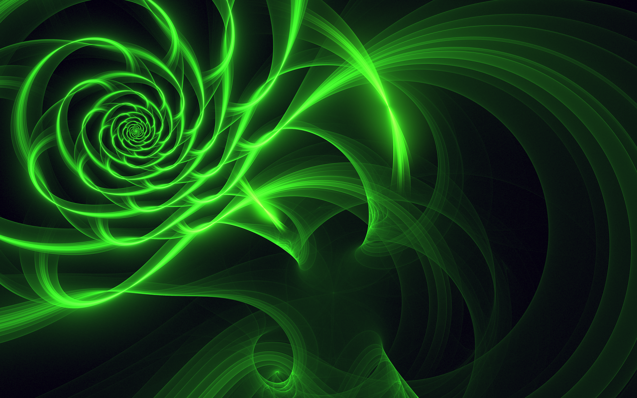 Green beautiful abstract pattern 
