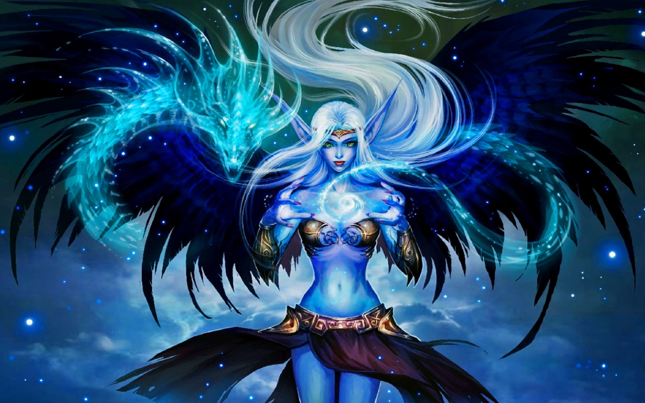 Fallen Angel Morgan's character in the game League Of Legends