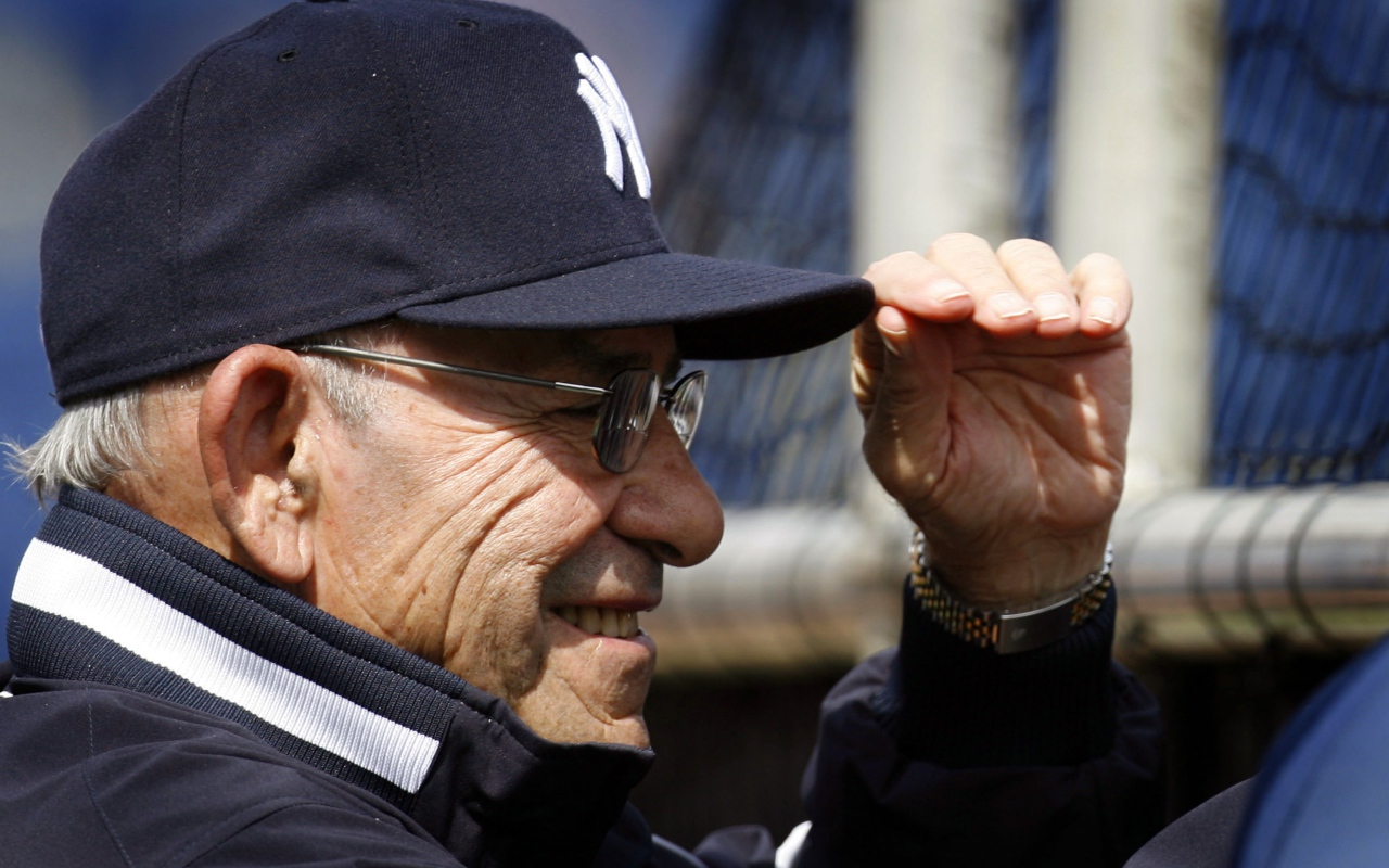 American baseball coach Yogi Berra
