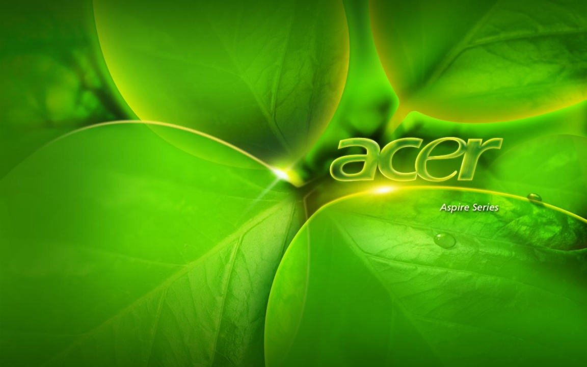 Зеленый Acer Aspire