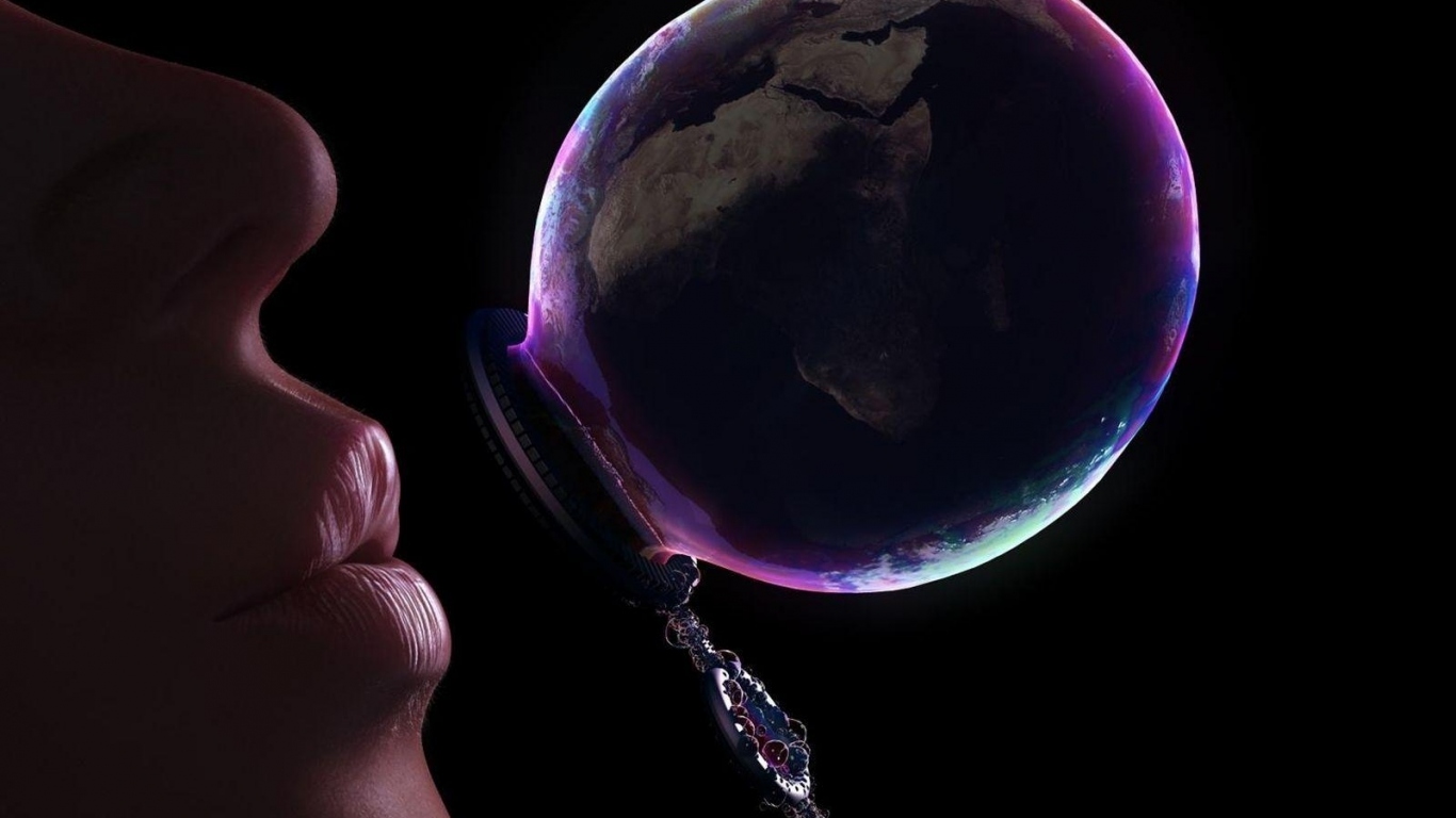 Мыльный пузырь Планета Земля