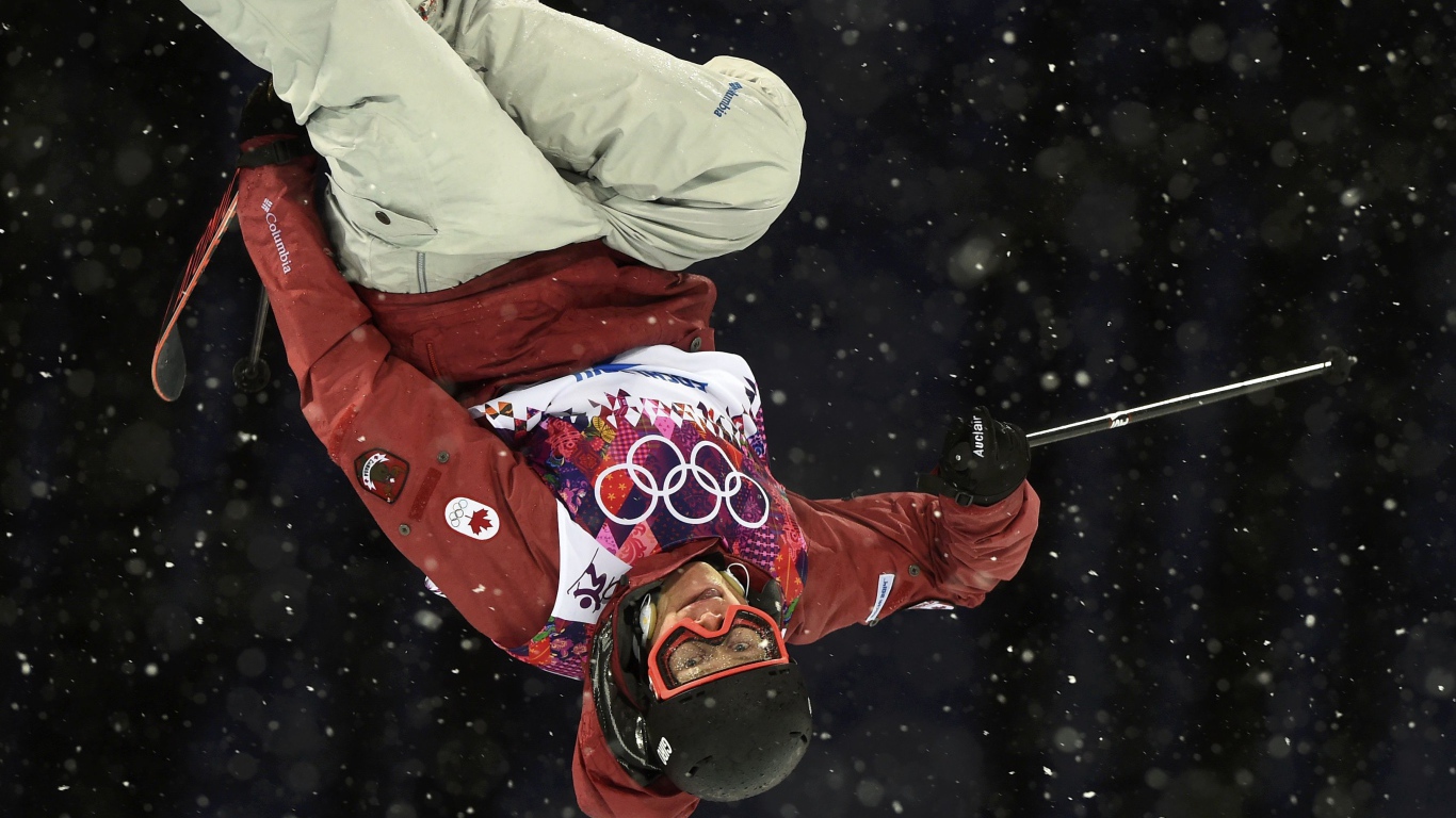 Майкл Риддл из Канады серебряная медаль на олимпиаде в Сочи 2014 год