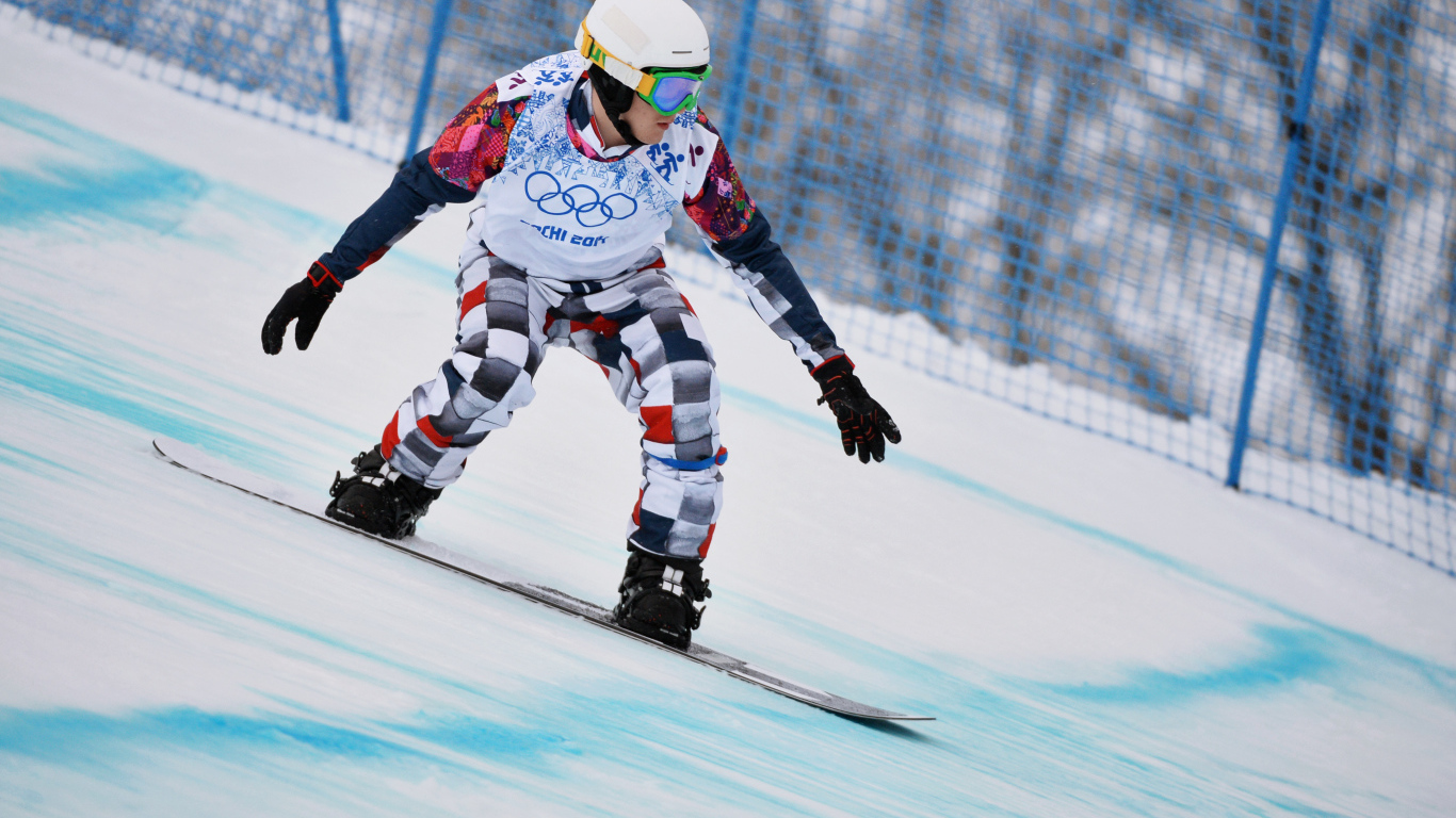 Николай Олюнин российский сноубордист обладатель серебряной медали в Сочи