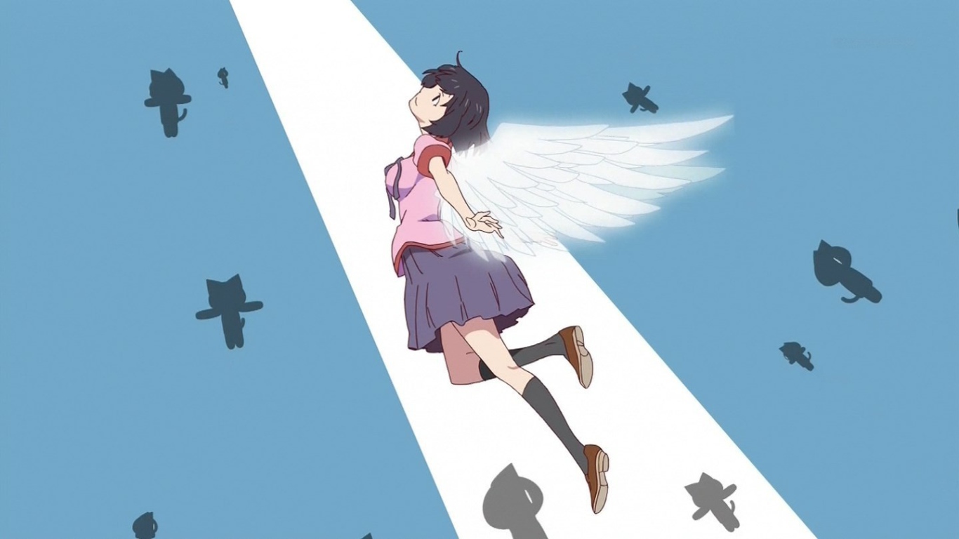 Ангел в аниме Monogatari Series