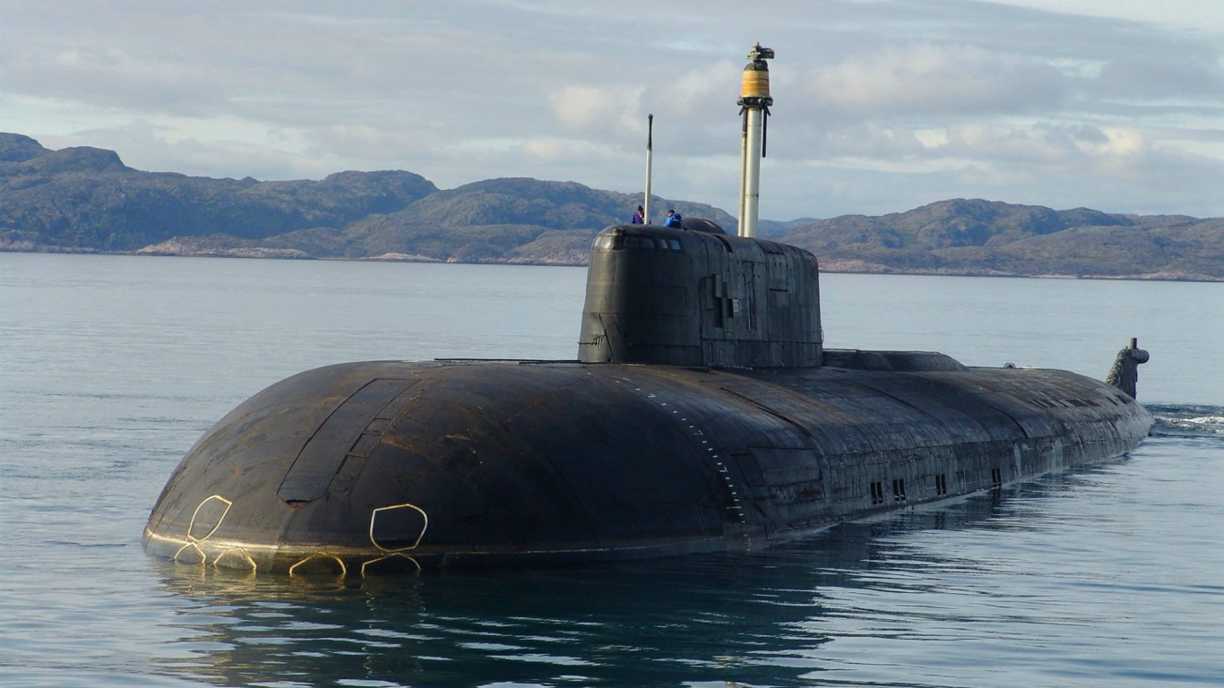 Подводная лодка Проект 949А Антей