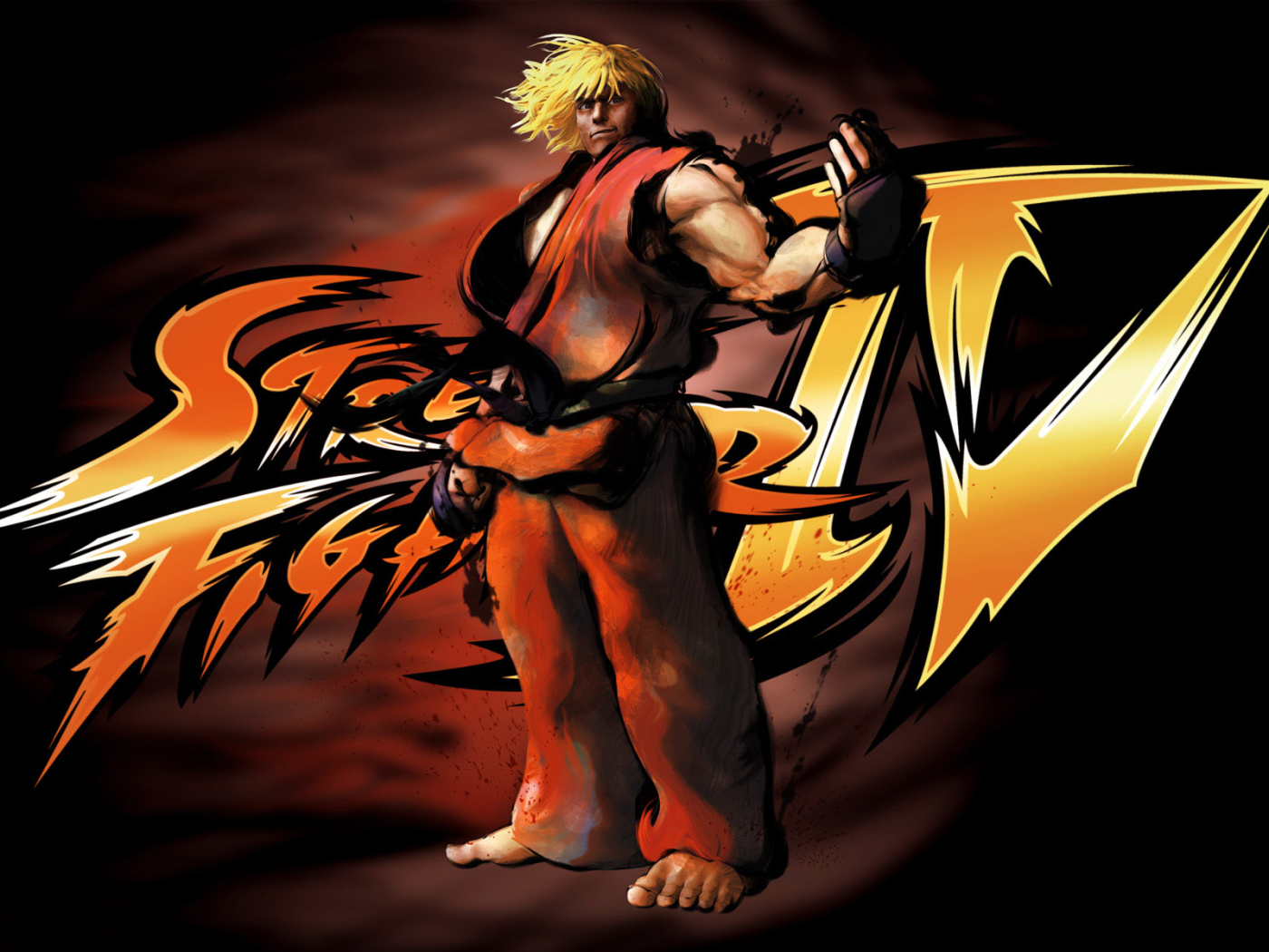 Street Fighter 4 Сильный боец