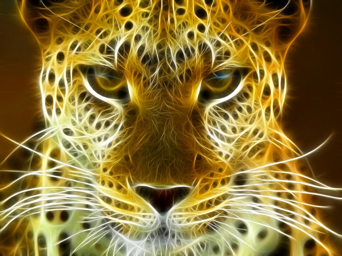 3D- леопард