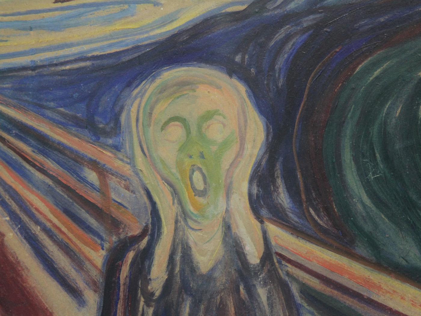 Painting Edvard Munch - Scream