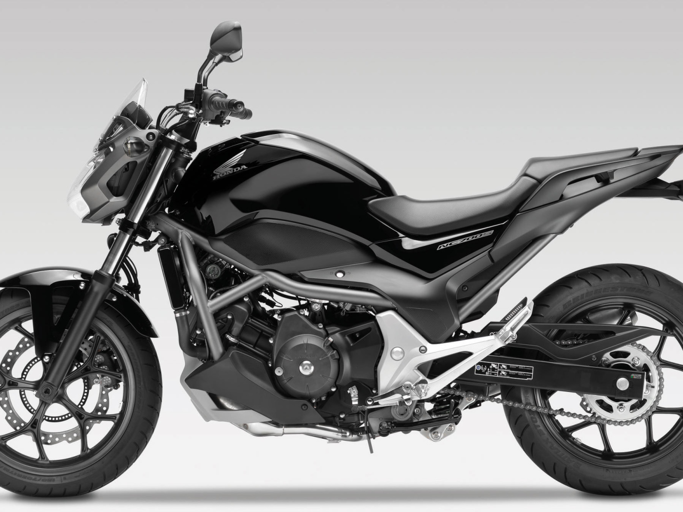 Мотоцикл модели Honda NC 700 S