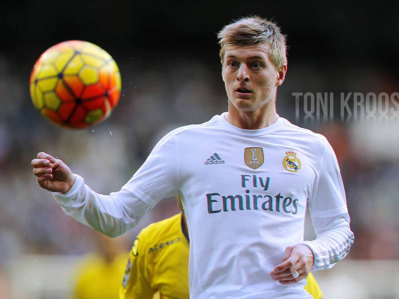 Young German football player of the club Real Madrid Tony Kroos