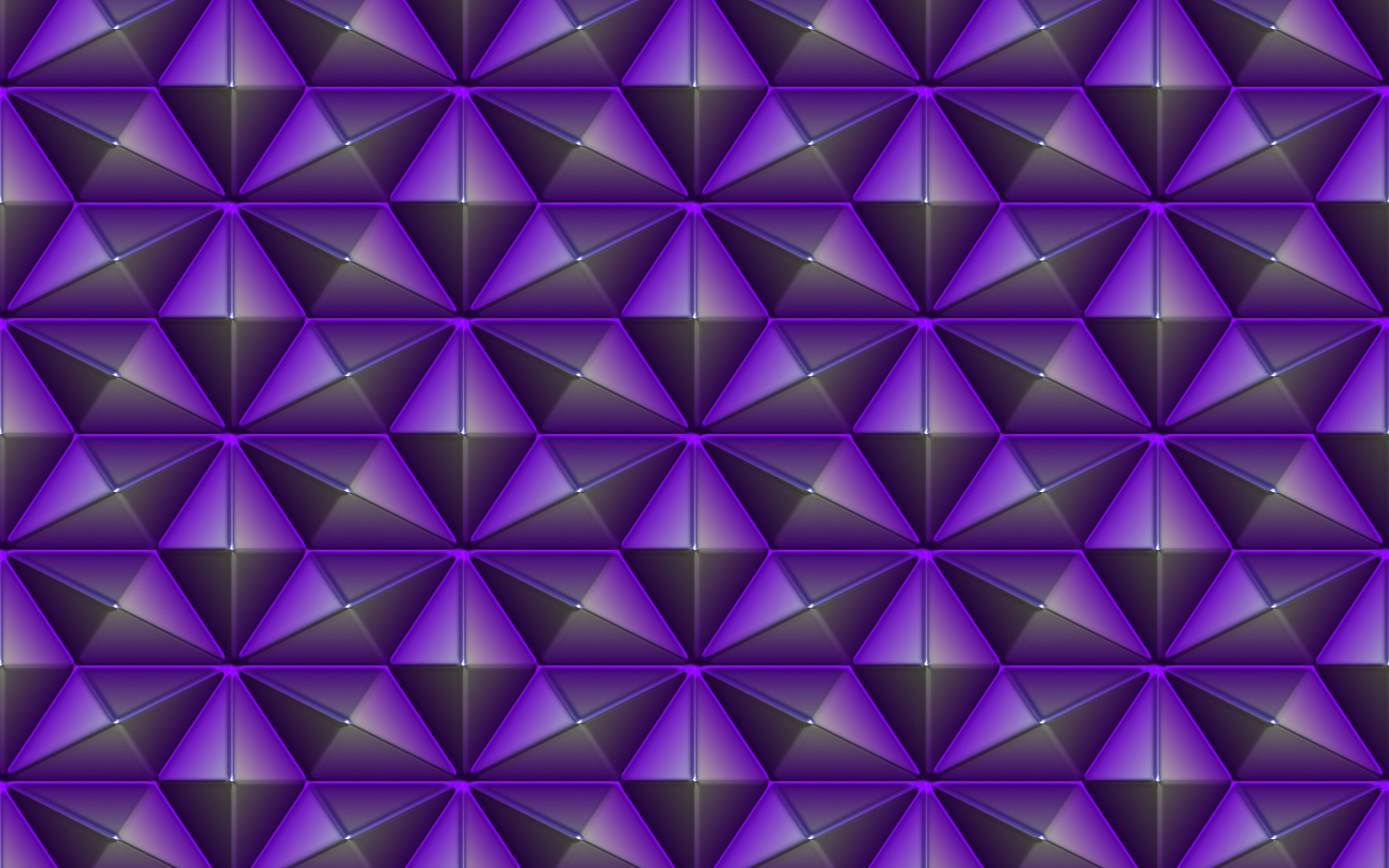Пурпурные треугольники 3д графика