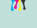Креативные обои - CMYK