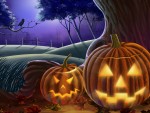Праздники - Halloween - Грозные тыквы