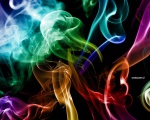 Photoshop - Разноцветный дым