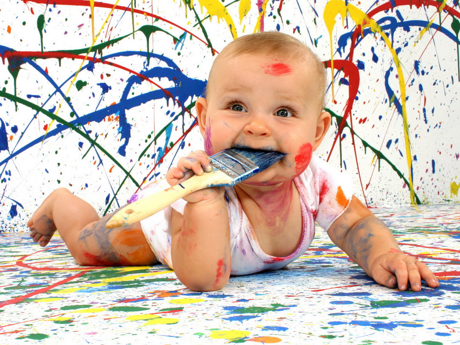 Baby Painting