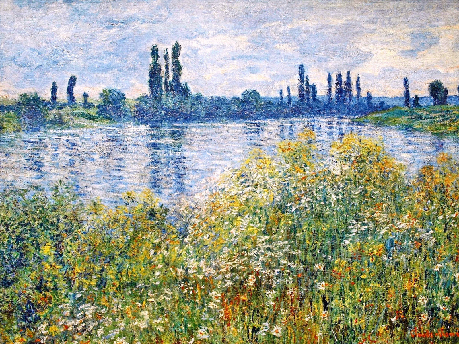 Painting Monet - Flowers