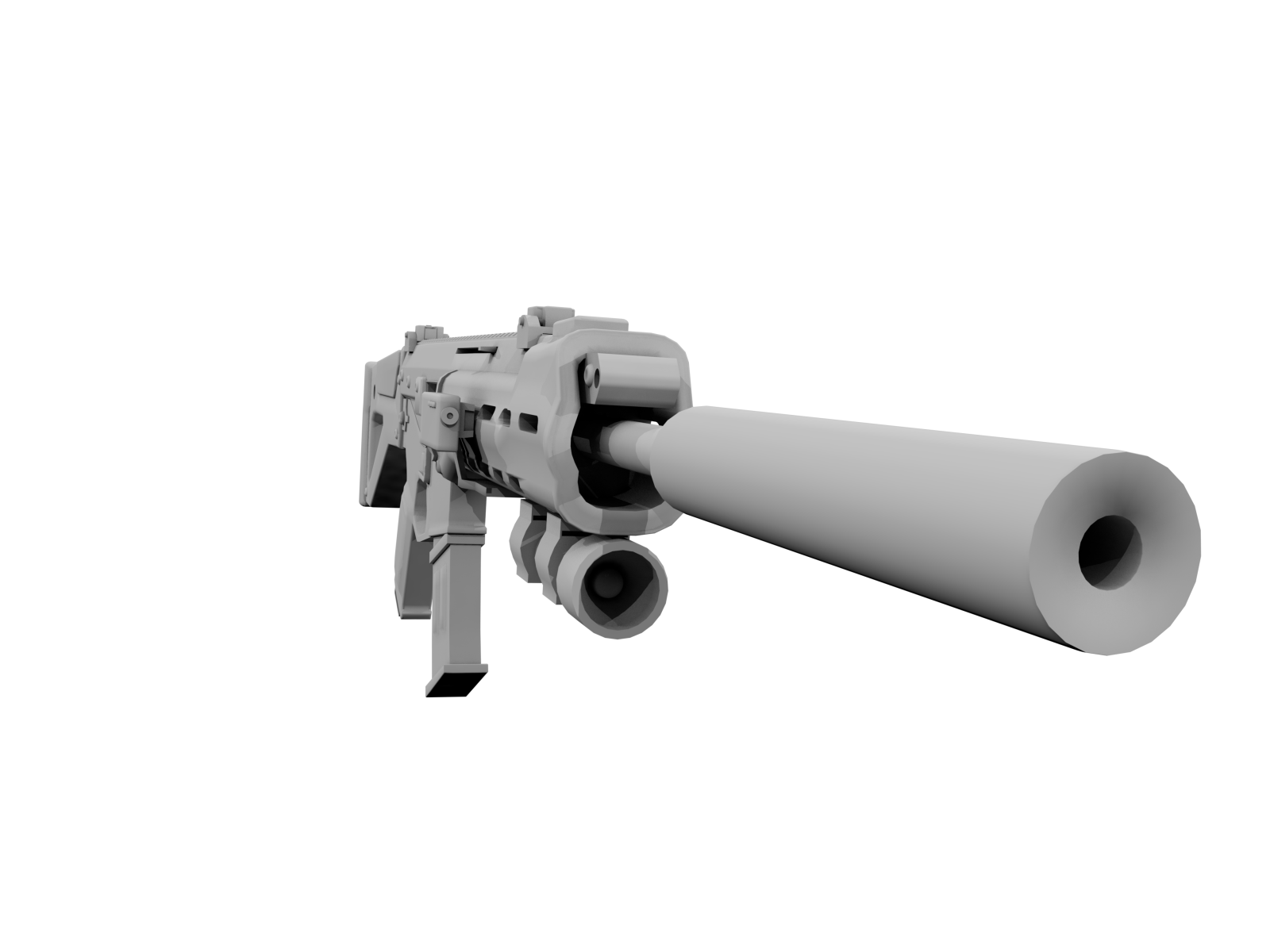 Снайперская винтовка, 3Д модель