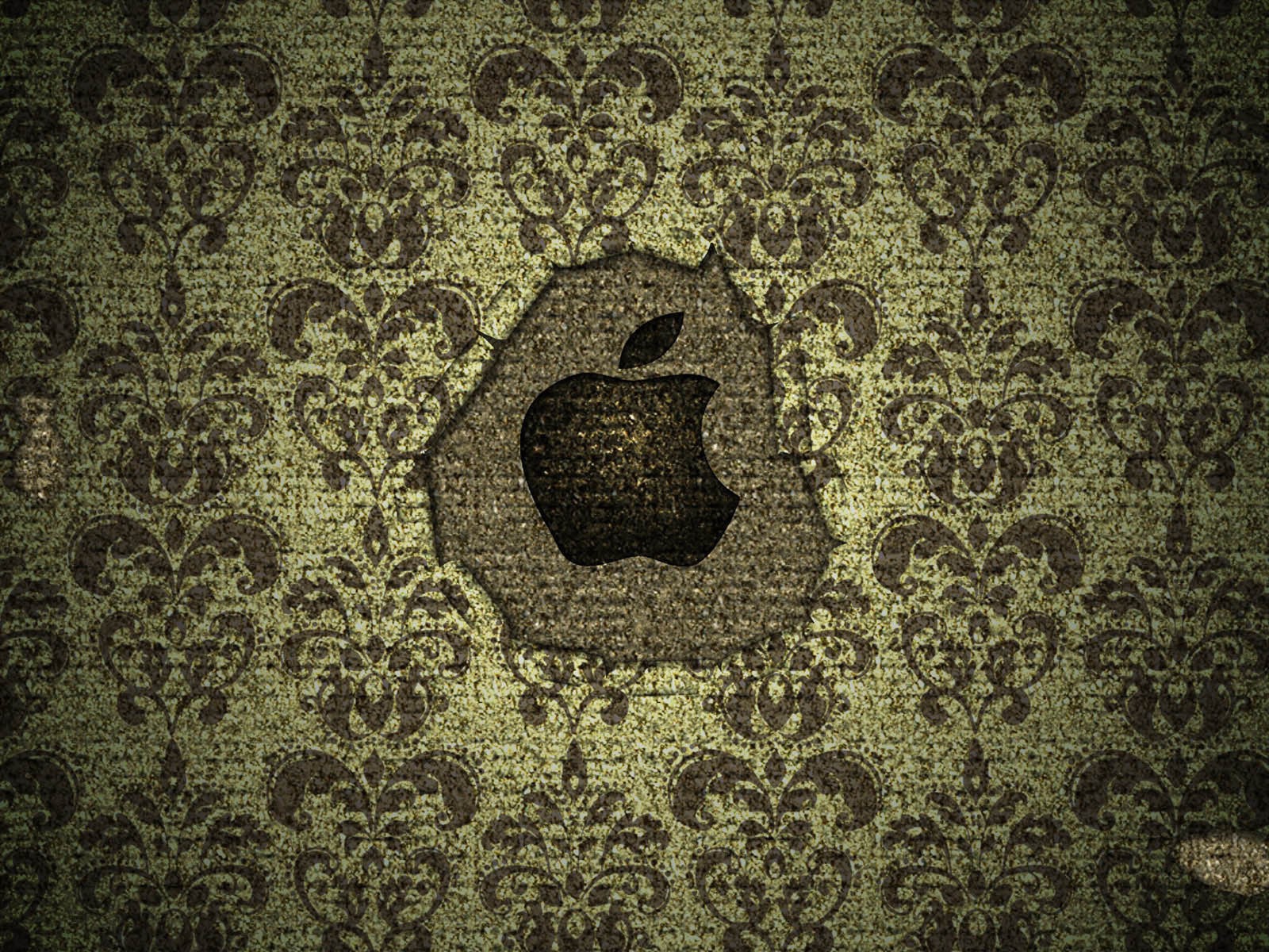 Символ Apple на ковре