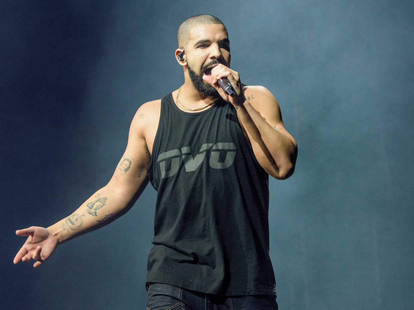 Canadian rapper Drake on speech