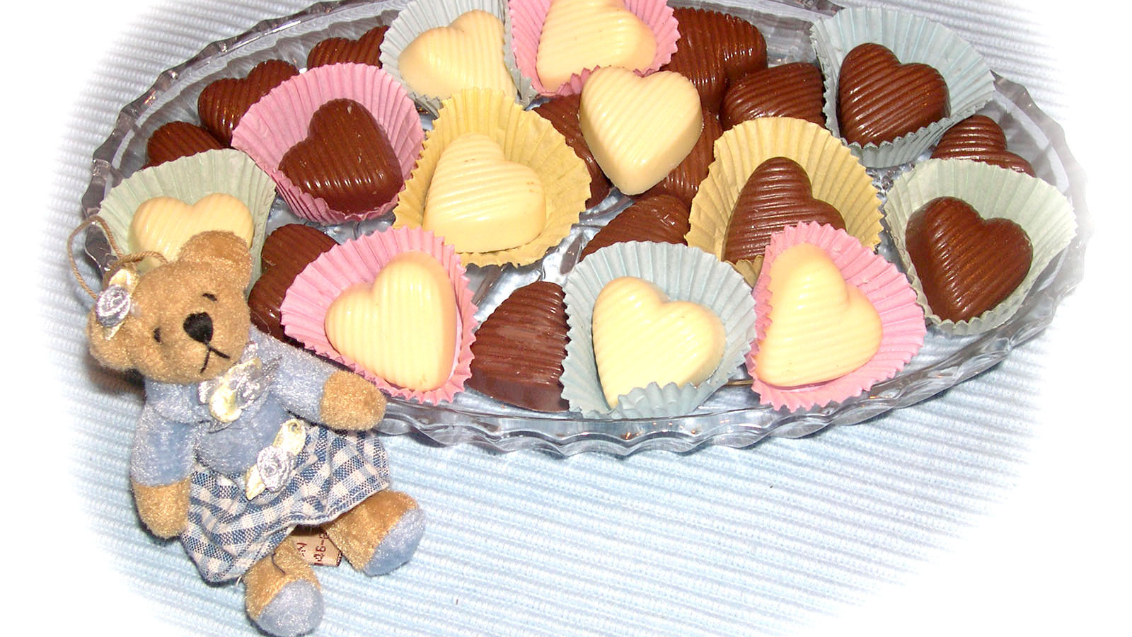 Шоколадные сердечки в День Святого Валентина