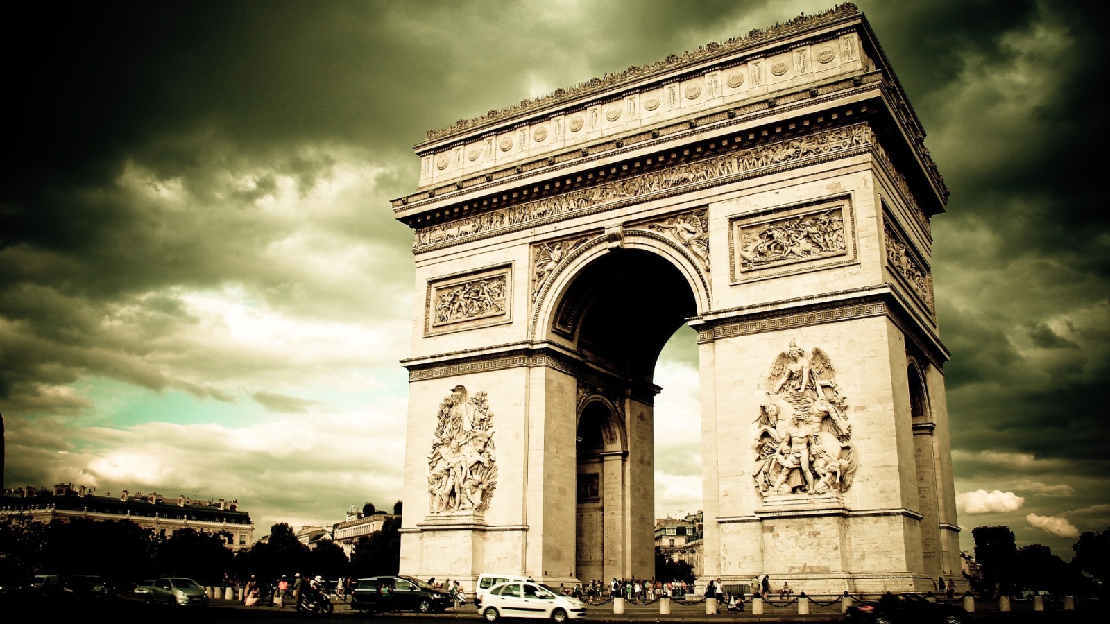 Триумфальная арка Франция