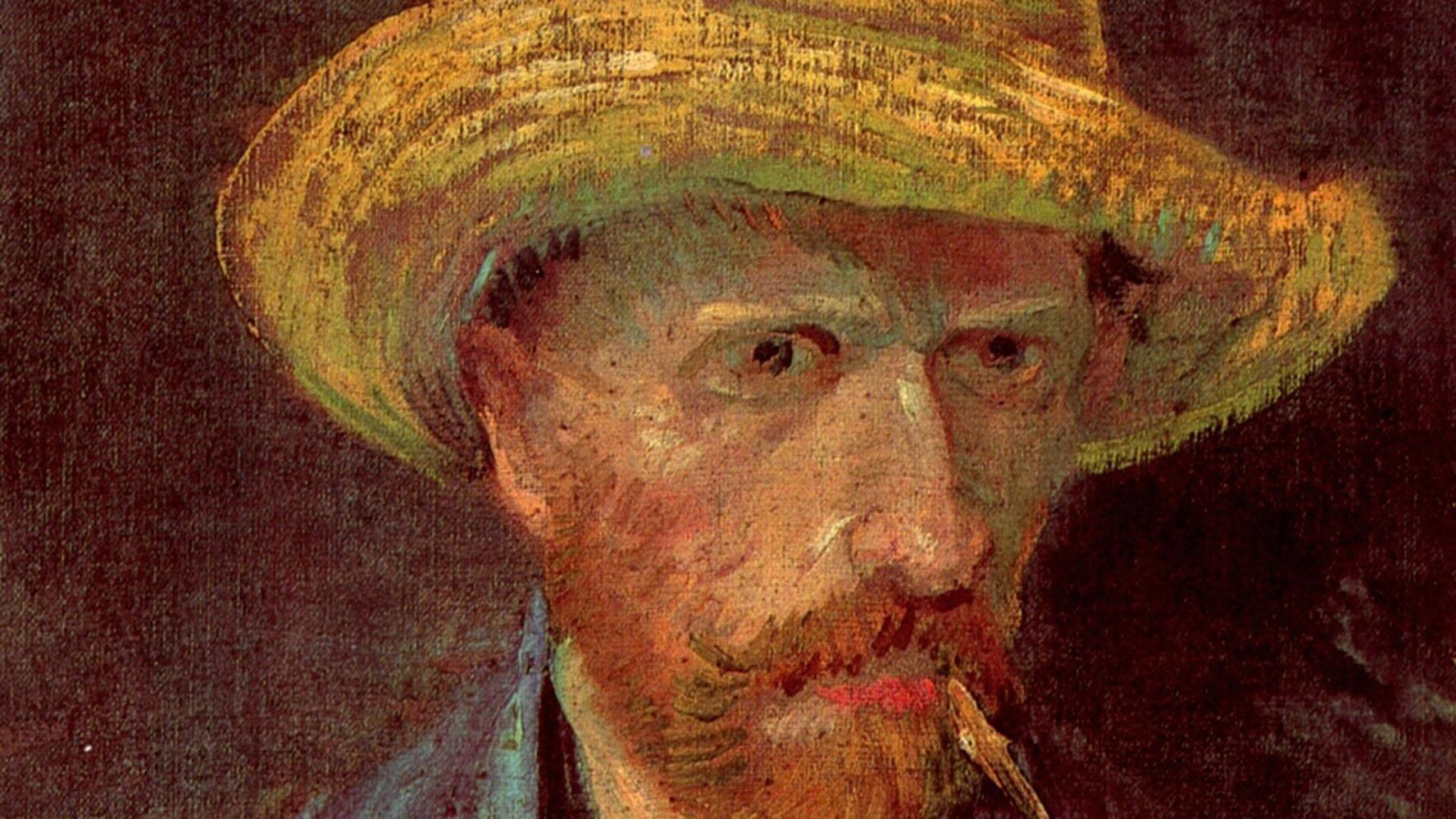 Картина Винсента Ван Гога - Человек в шляпе