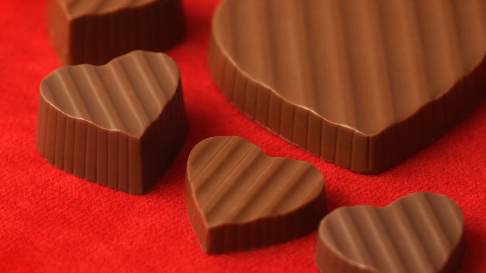Вкусные шоколадные сердечки 