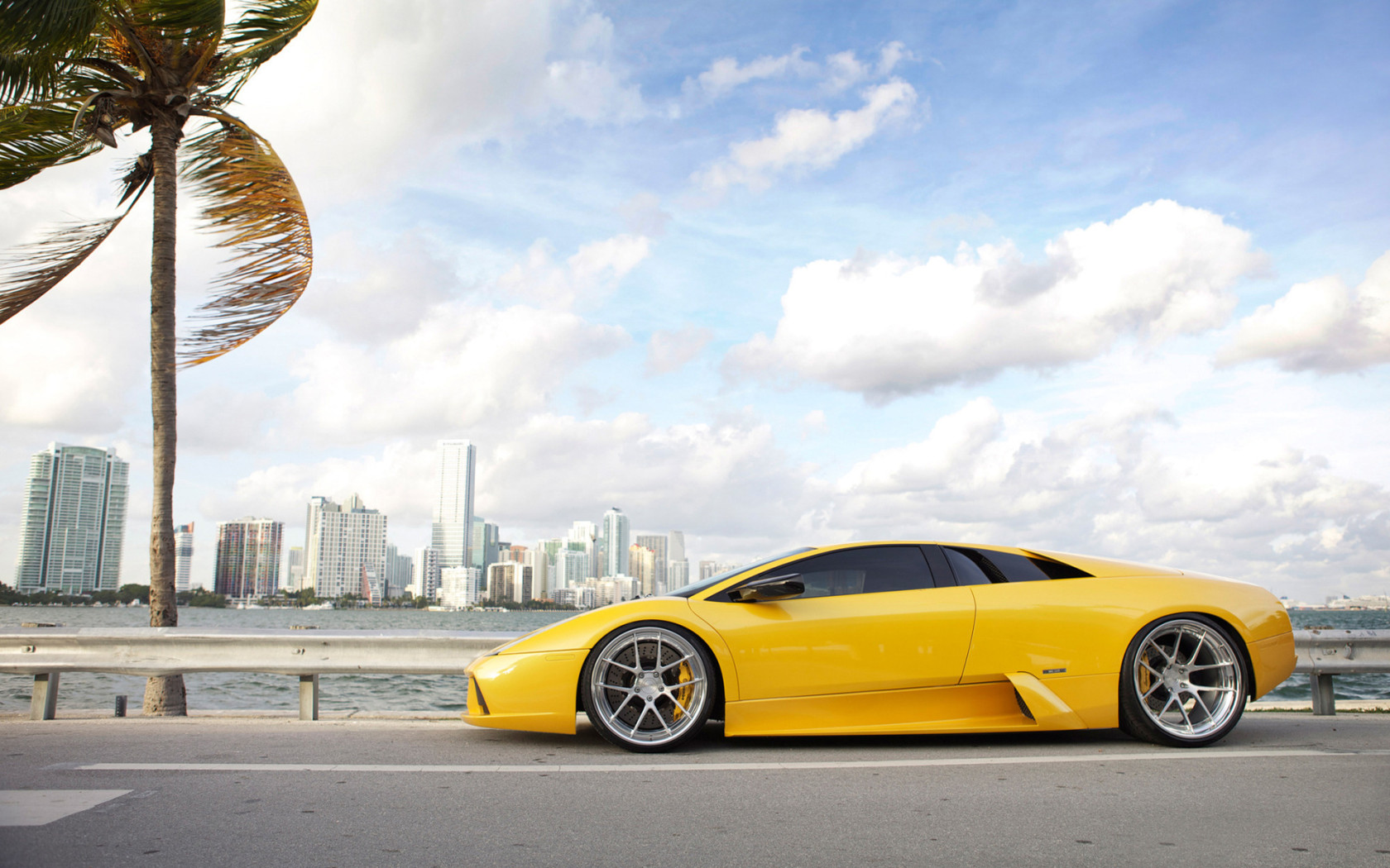 Yellow Lamborghini