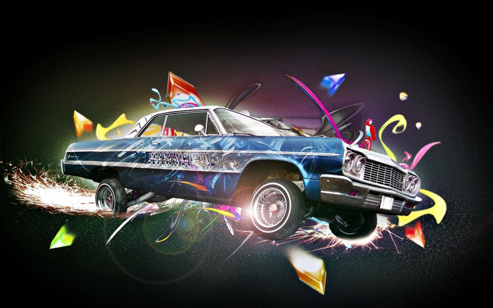 Old car tuning wallpaper Old car tuning wallpaper