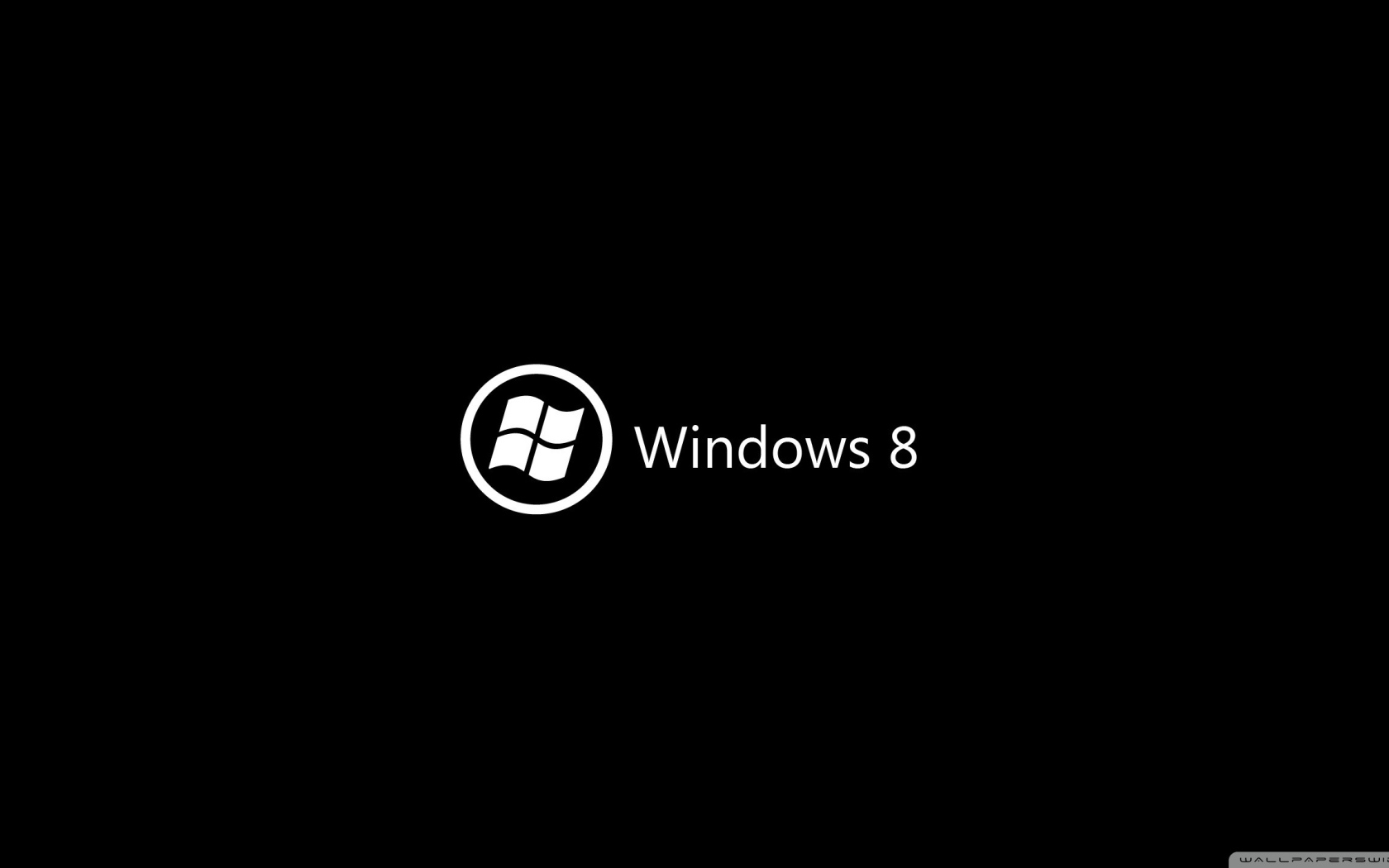 Windows 8 черная тема в стиле минимал