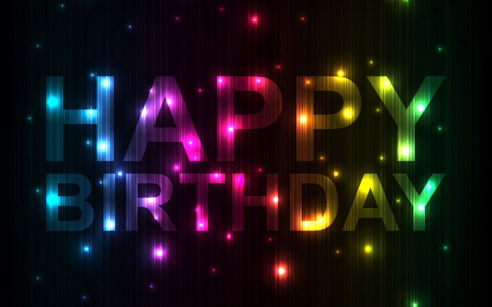 Beautiful picture on birthday, black background Desktop wallpapers