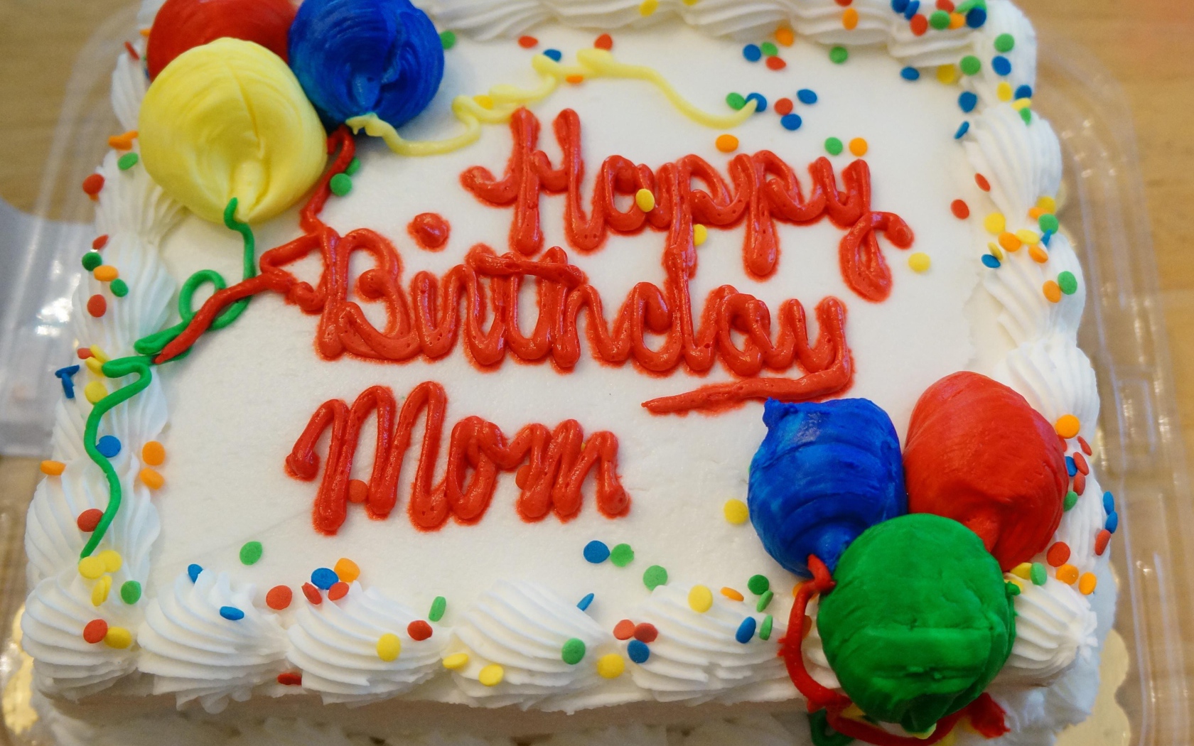 Торт маме на день рождения