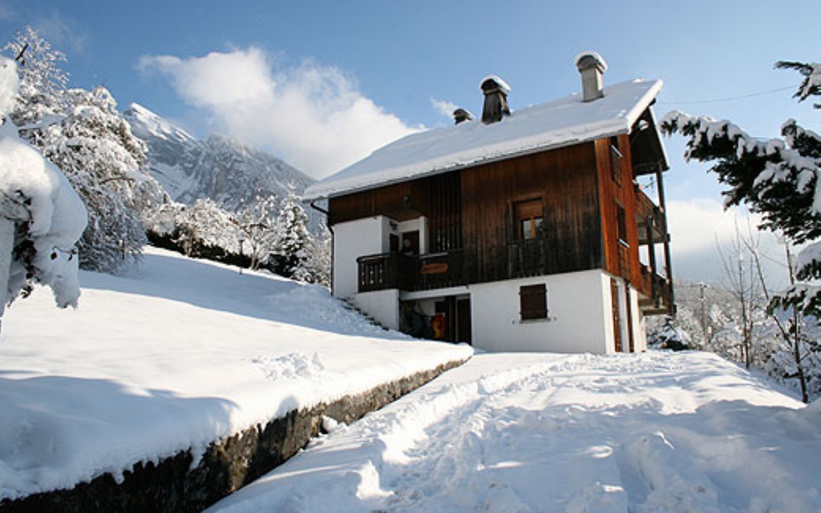 Уютный дом на горнолыжном курорте Самоен, Франция