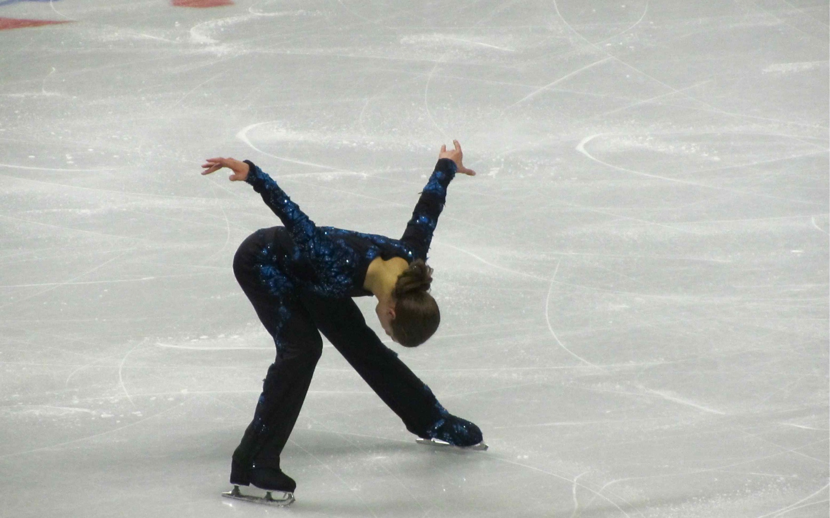 Bronze medalist figure skater Jason Brown at the Olympics in Sochi
