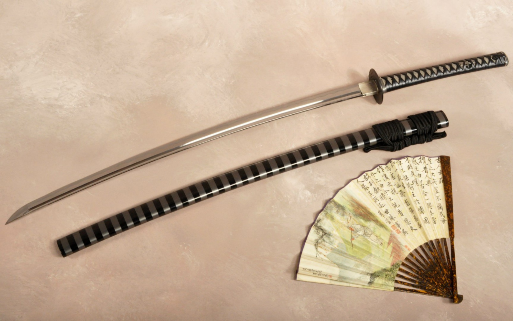 Japanese katana sword