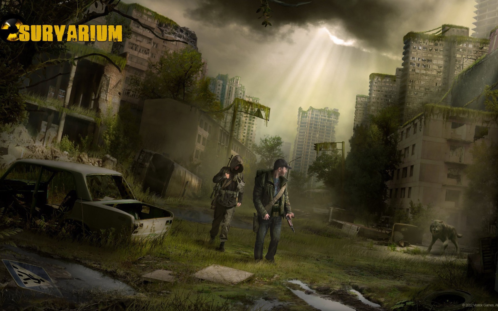 Dead City in the game Survarium