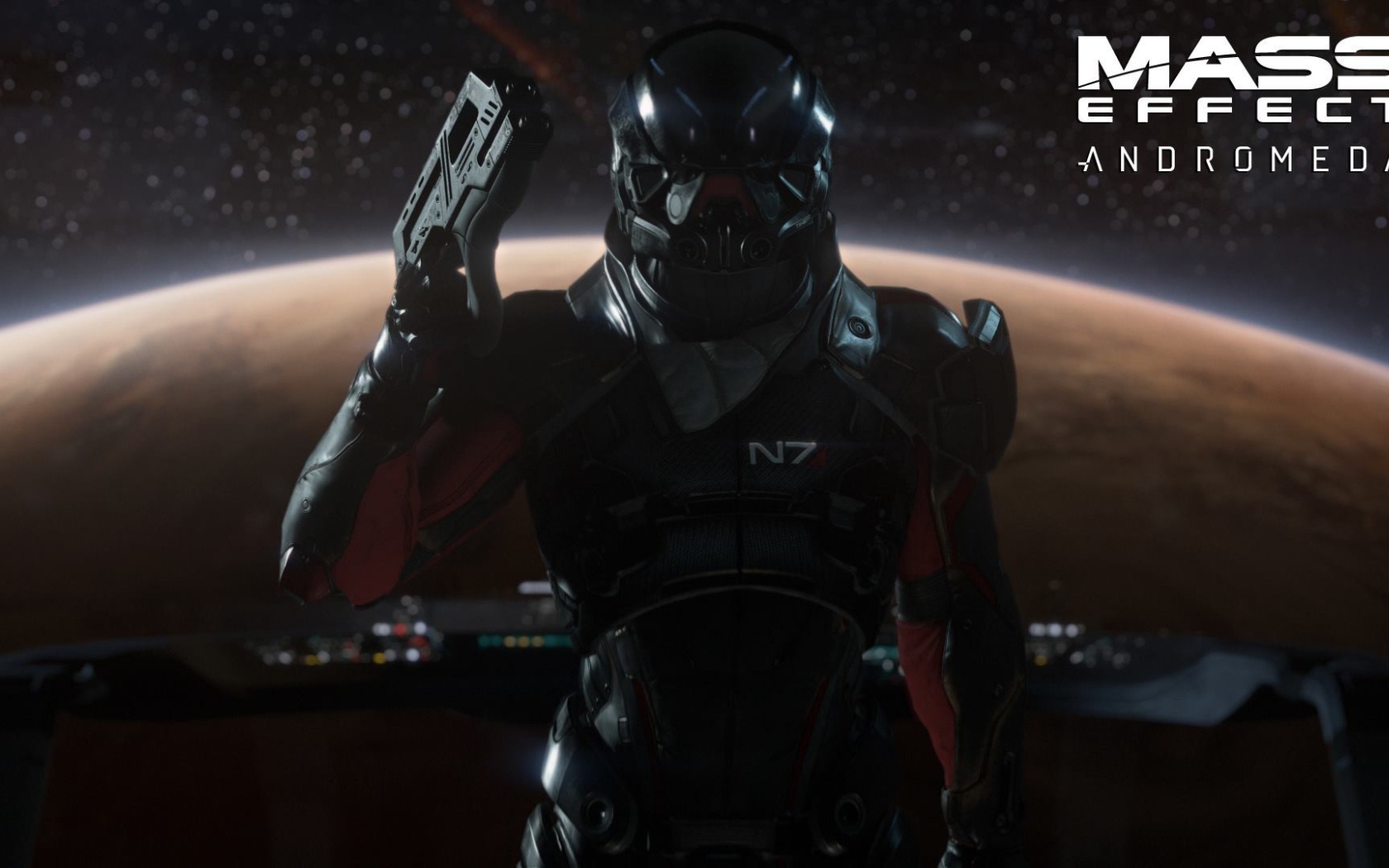 Человек с пистолетом, игра Mass Effect Andromeda