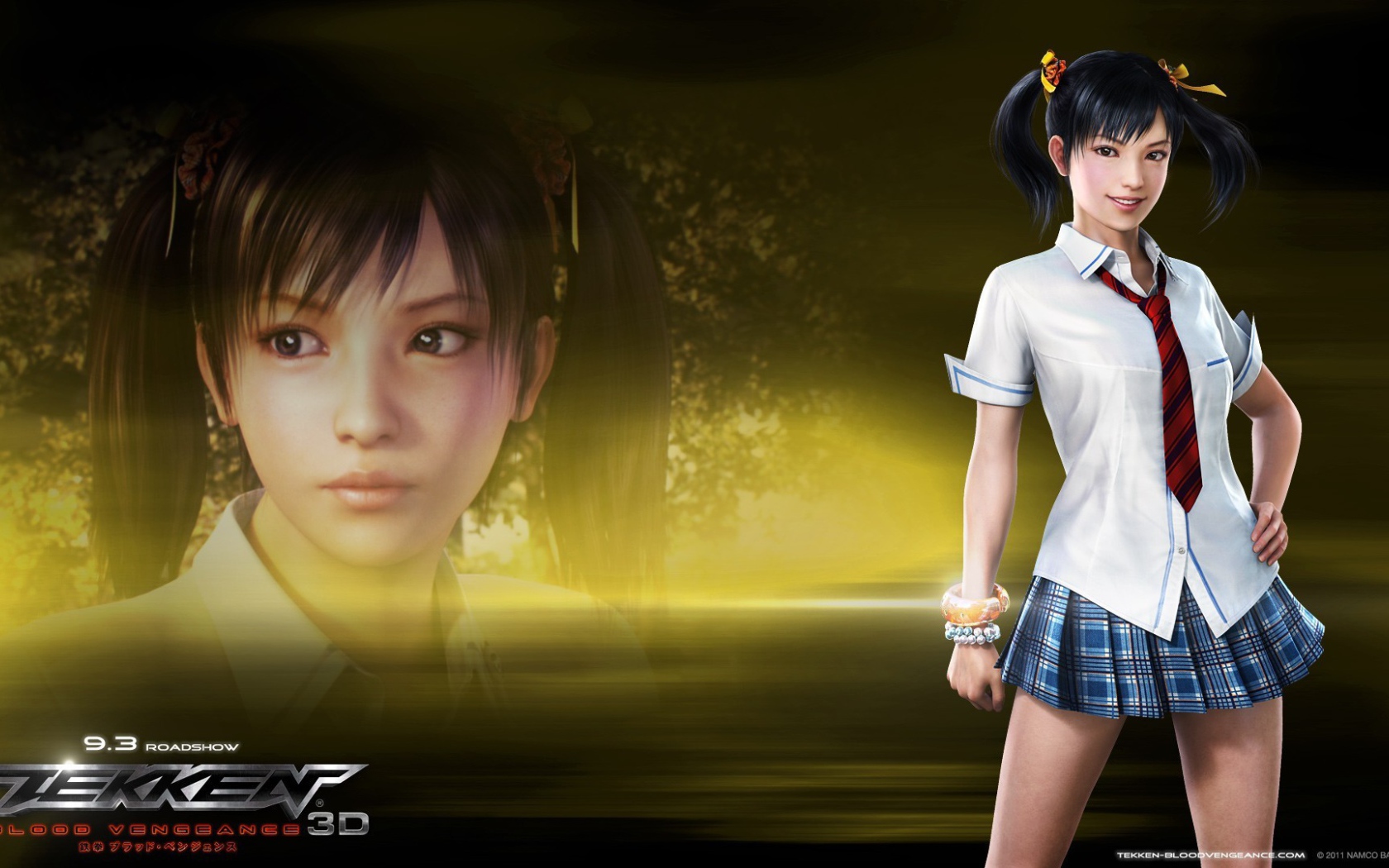 Schoolgirl from the movie Tekken Blood Vengeance