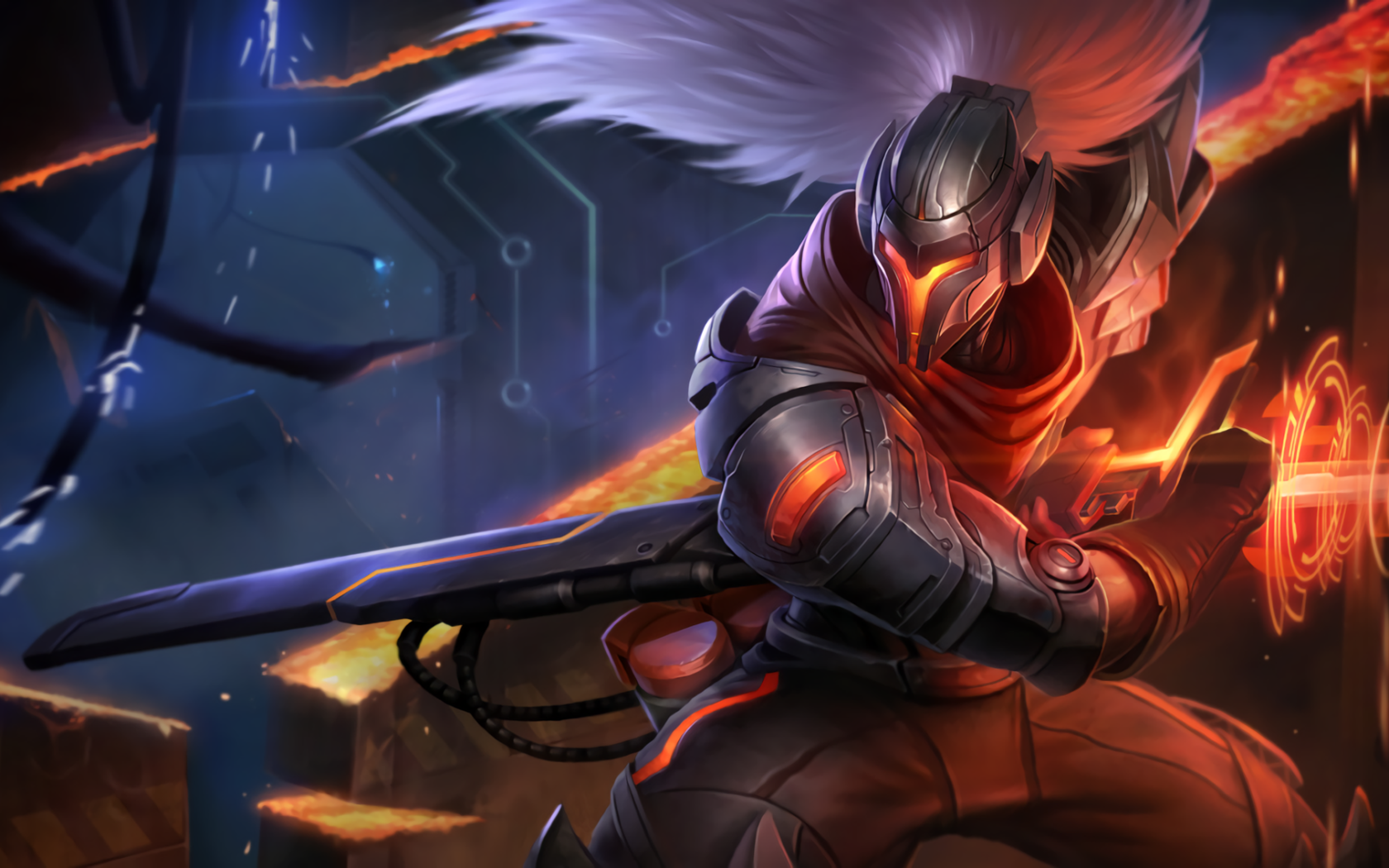 Yasuo character in the game League of Legends 
