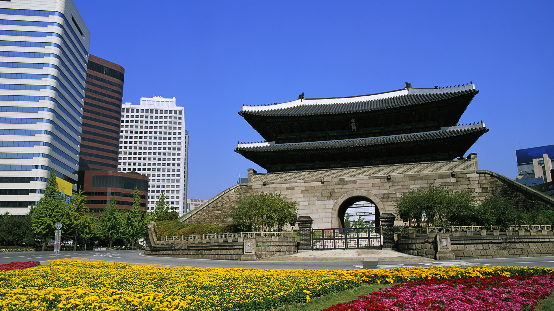 Корейский город