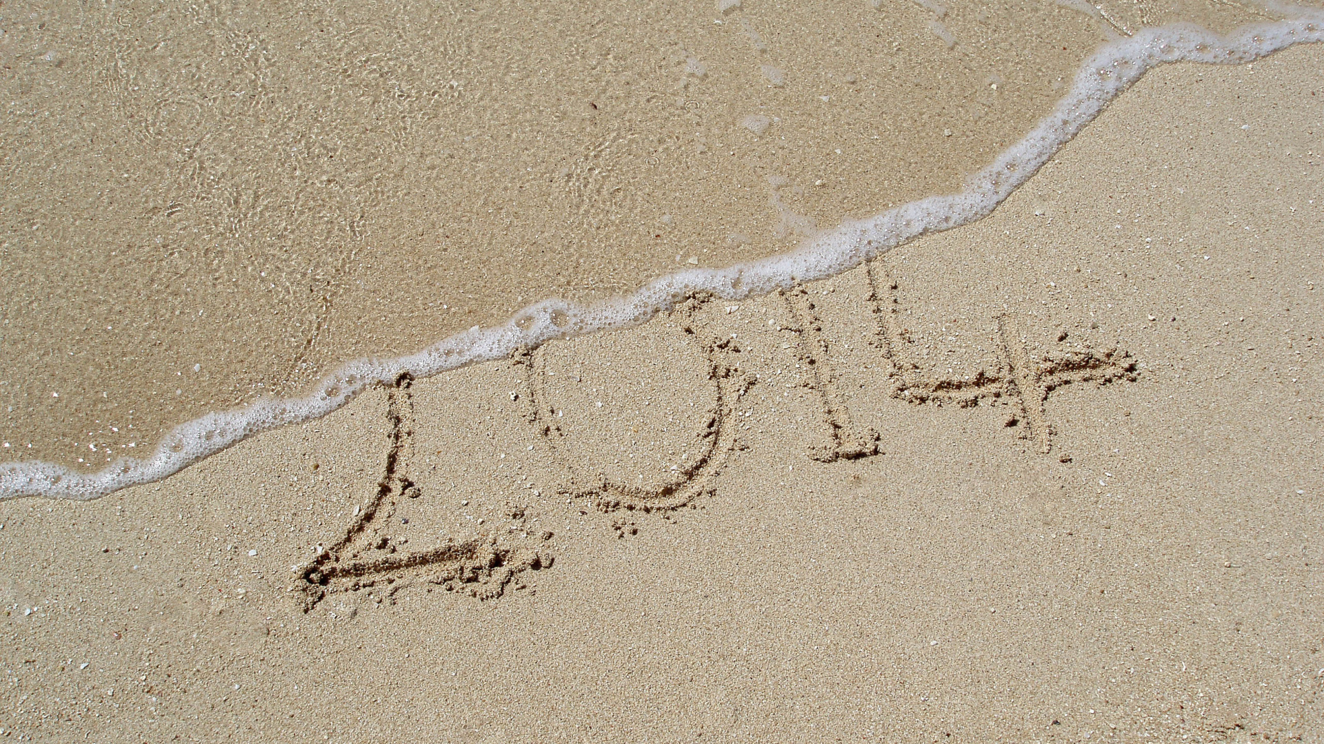 Новый год 2014 на песке