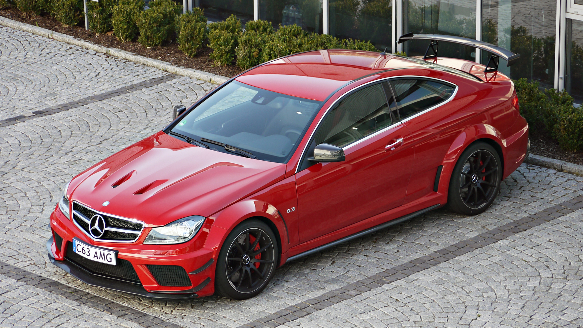 	   Red Mercedes